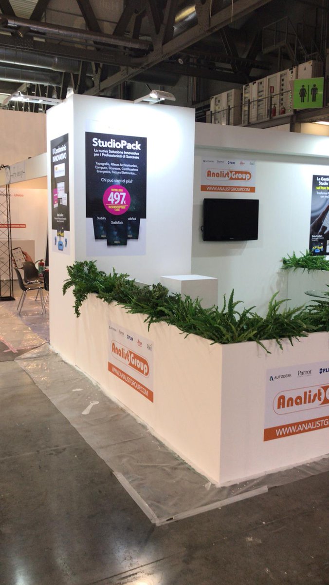 analistgroup's tweet image. 🚩✈️ in partenza per il MADE expo Milano dal 13 al 16 marzo 2019
Non mancate 💪 bravi Girtelli Allestimenti 😀
Vi aspettiamo al padiglione 10 Stand F02/04
#analistgroup #drone #madexpo2019

--
