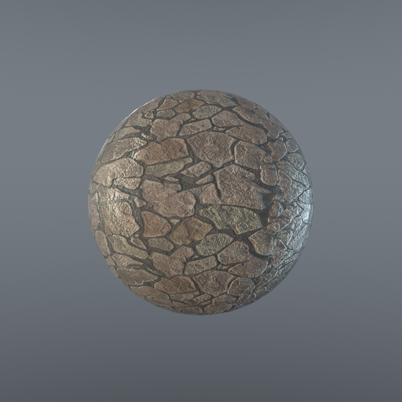 I5k On Twitter Made A Pbr Material Of Roblox S Cobblestone