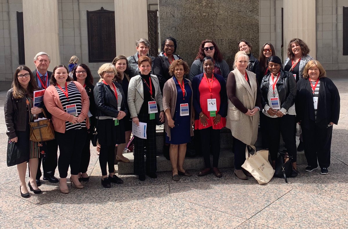 RobinCayce's tweet photo. Great day of learning with colleagues at Child Advocacy Days #chatt2pt0 #CAD2019 https://t.co/HirzaAyJLB