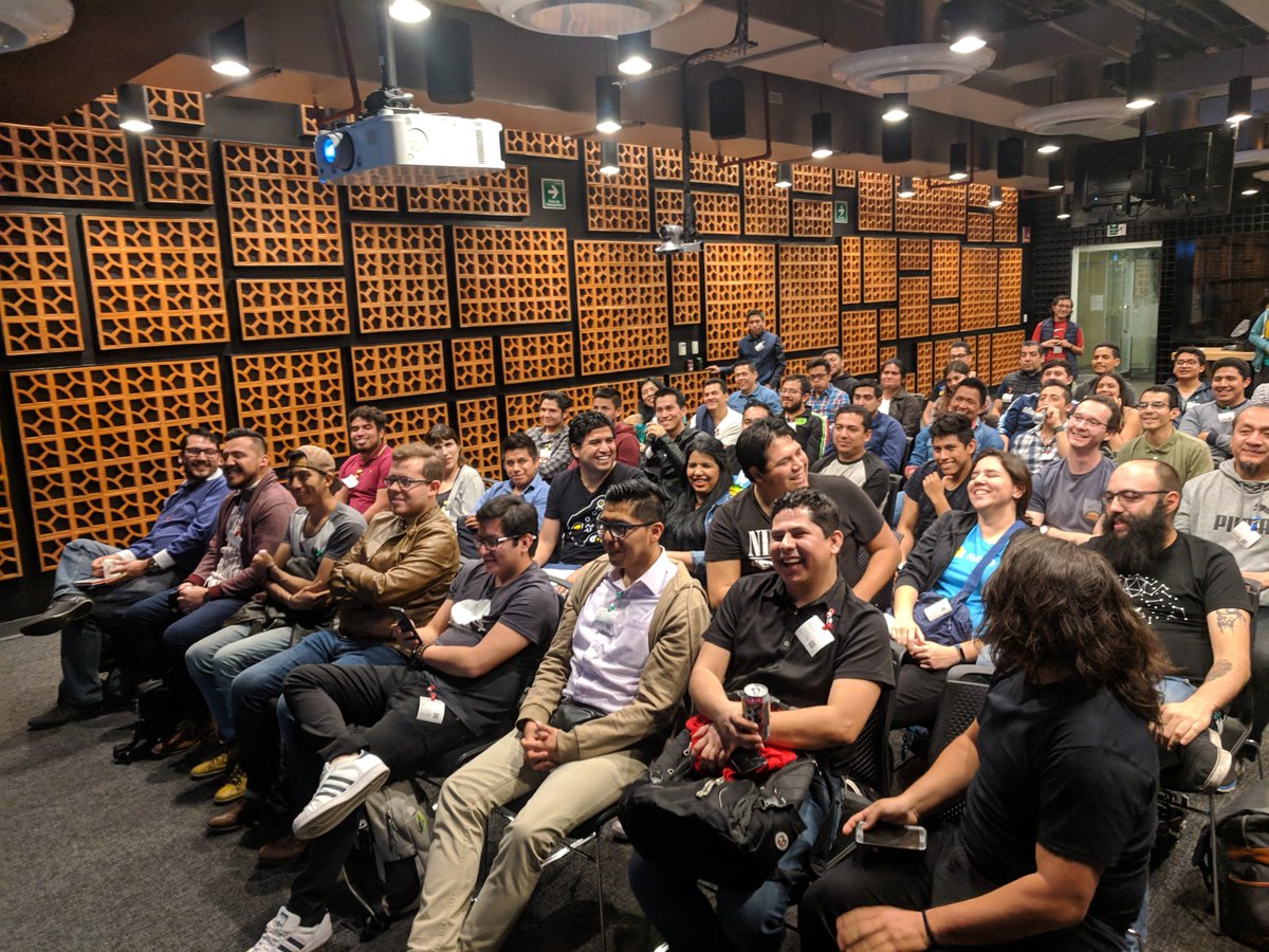 AndroidTitlan's tweet photo. Algunas fotos de nuestro Aniversario #9 en las oficinas de google 😎

Muchas gracias a toda la comunidad y a los patrocinadores! 🥳

@segundamanomx 
@WizelineMx
@googlemexico  
@jetbrains 

#Androidtitlan https://t.co/QQL7iKEmof