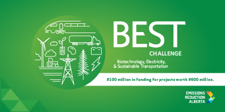 ERAlberta_'s tweet photo. $100 million for clean tech projects worth a combined value of $600 million selected through our #BESTchallenge https://t.co/RkkYqpRIo1 @LanzaTech @Shell_Canada @TransCanada @ENMAX @AltaLink @FortisAlberta @ATCOGas @eCAMIONInc &amp; more https://t.co/6tn5GhOxu1