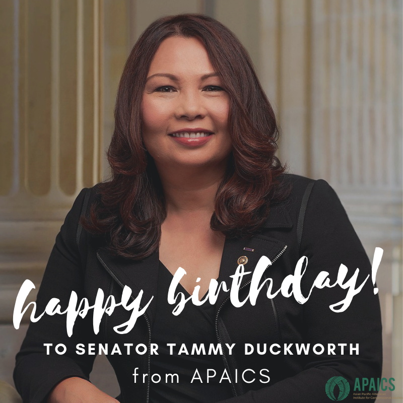 Happy Birthday Senator Tammy Duckworth! 