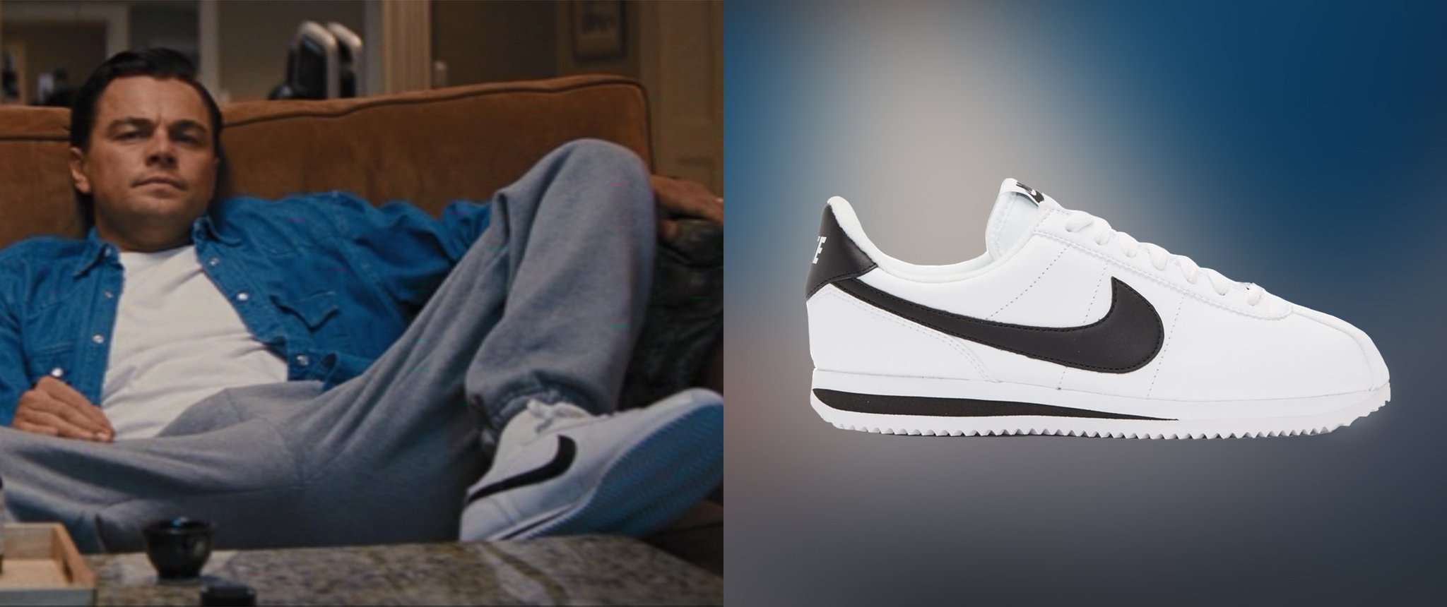 leonardo dicaprio nike cortez