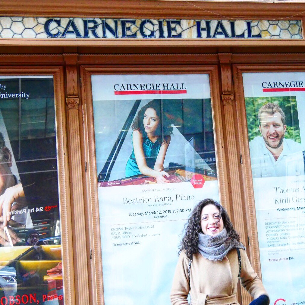 Today is the day! So so so excited for my debut at <a href="/carnegiehall/">Carnegie Hall</a> tonight! 🤩