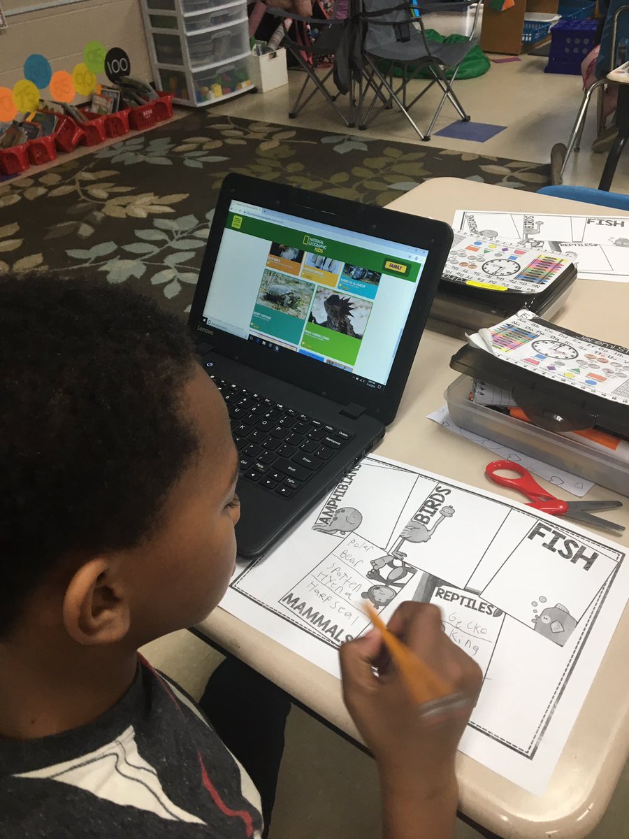 mrsBlove24's tweet image. Brainstorming for their animal reports on the Chromebooks!! They had a blast and actually taught me something! #digitallearningjourney #weareaycock #2ndgradecampers