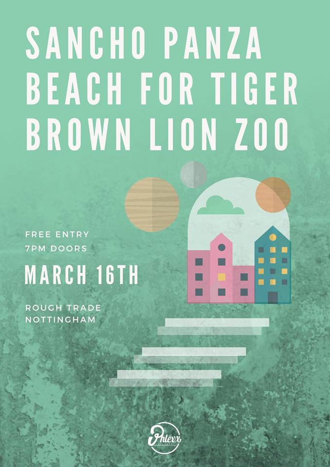 Phlexx Records (@phlexxrecords) on Twitter photo We won't judge you for your dance grooves this Saturday at Rough Trade, Notts ๐
<a href="/BrownLionZoo/">Brown Lion Zoo</a>, <a href="/BeachForTiger/">Beach for Tiger</a> & Sancho Panza - we can't wait to have you play! ๐ Doors 7pm We won't judge you for your dance grooves this Saturday at Rough Trade, Notts ๐
<a href="/BrownLionZoo/">Brown Lion Zoo</a>, <a href="/BeachForTiger/">Beach for Tiger</a> & Sancho Panza - we can't wait to have you play! ๐ Doors 7pm
