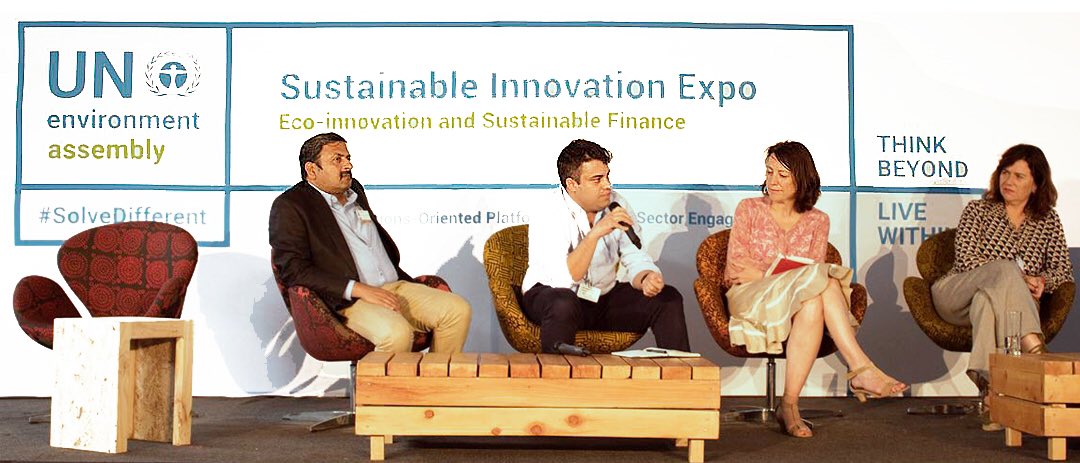 orbys_system's tweet photo. Our Engineering Manager, José Ortiz has talked about mobilizing Sustainable Finance for Eco-Innovation in the #PanelV of the #UNEA4 #SolveDifferent 🌎 @unenvironment #UNEA #Nairobi #OrbysSystem https://t.co/fM2aofD5YQ