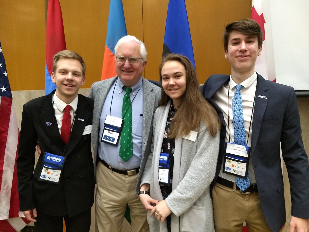 Vladislav Virtonen (@virtonen) on Twitter photo Got to interact with some wonderful people in charge of our program and international cooperation at <a href="/ECAatState/">Educational & Cultural Affairs—U.S. Dept. of State</a>!
<a href="/AmerCivCenter/">AmericanCivicsCenter</a> <a href="/AC_Global/">American Councils for International Education</a> #CivEdWeek Got to interact with some wonderful people in charge of our program and international cooperation at <a href="/ECAatState/">Educational & Cultural Affairs—U.S. Dept. of State</a>!
<a href="/AmerCivCenter/">AmericanCivicsCenter</a> <a href="/AC_Global/">American Councils for International Education</a> #CivEdWeek
