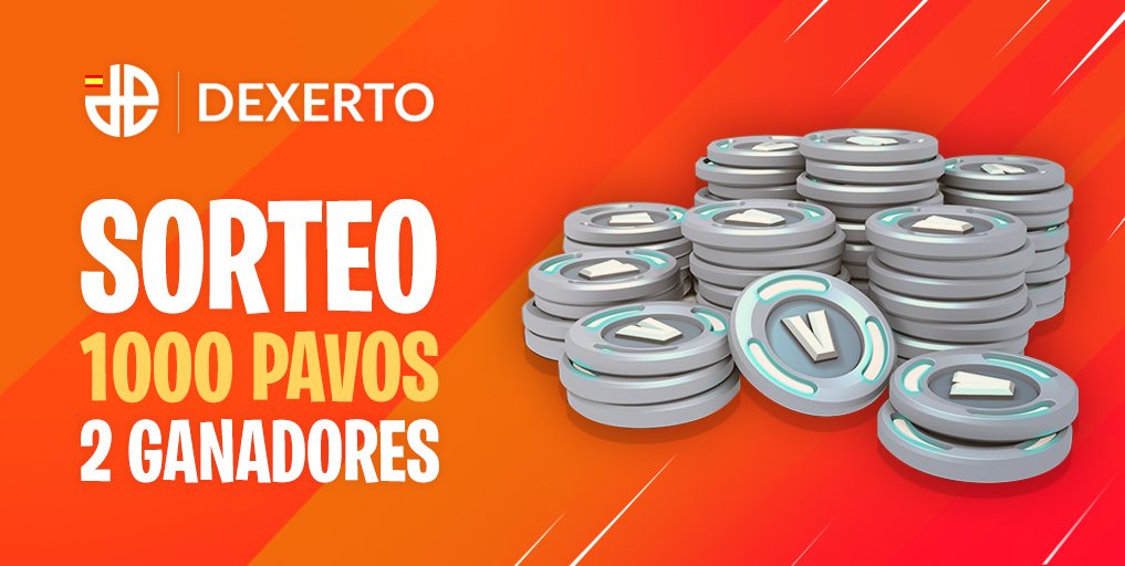 DexertoES's tweet photo. 🎁#SORTEO 2.000 paVos #Fortnite 🎁

¡#RT y #Follow @FortniteEsp_ y @DexertoES para ganar 1 000 paVos! 

🔥2 GANADORES 🔥 

Fin del sorteo 18/03 https://t.co/P7TSE1FogI