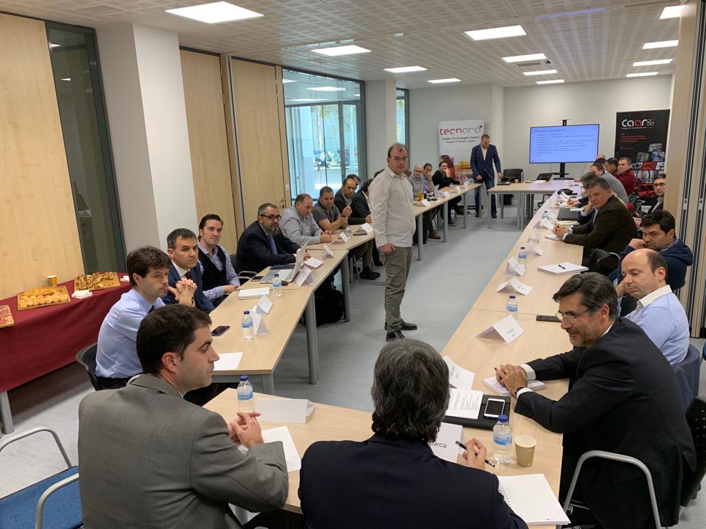 tecnara's tweet photo. 2/2 Tres sesiones de #FocusGroup para ajustar oferta y demanda de soluciones de industria conectada en el sector automoción de Aragón. Proyectos de #Cooperación #Interclusters #clusters @CAAR @tecnara @IAF_Aragon https://t.co/WeU14WOxyk