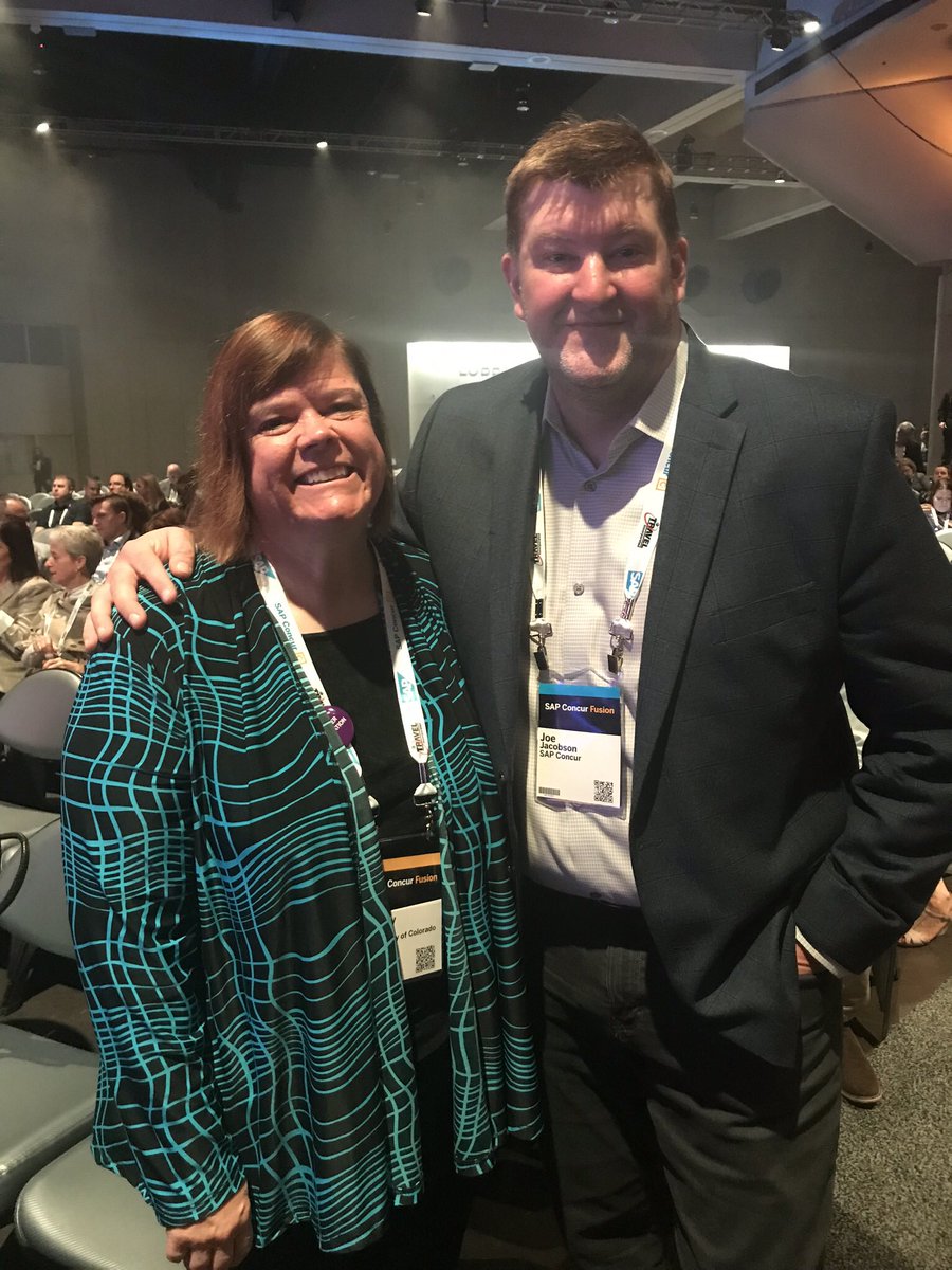 Iby4cu's tweet image. Two of my favorite Concurians (if that is a word) #sapconcurfusion2019 #SAPConcurFusion