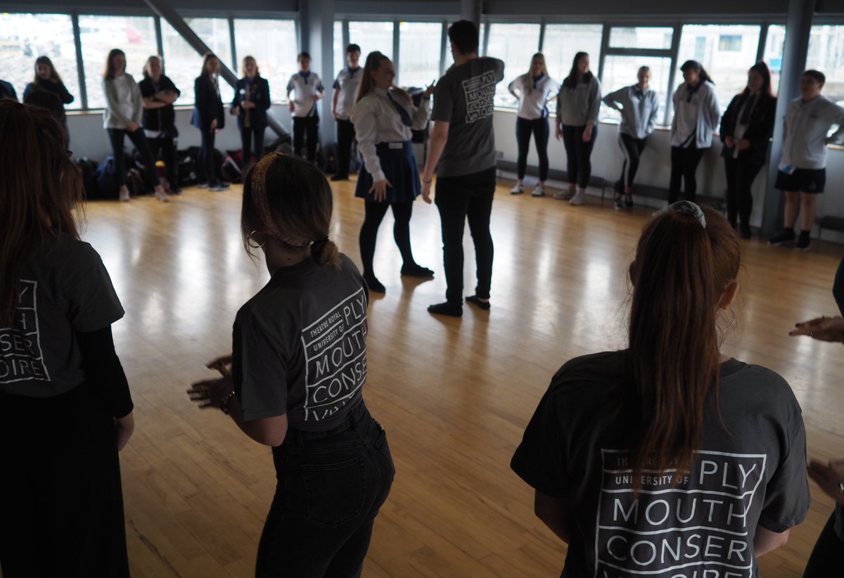 PlymouthCSF's tweet photo. Service-Learning - Theatre and Performance and Dance Students from UoP working with St. Lukes Hospice throughout the city on SDG 3 led by Alex Cahill and supported by Paul Warwick CSF https://t.co/rpyNf82R7T