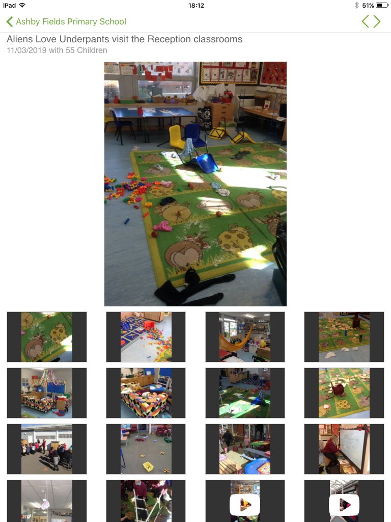 ashbyfieldsdav's tweet image. Unexpected visitors in Reception!! But who was it... The children were amazed at the state of the Reception area when returning from play on Monday morning! #aliensloveunderpants #receptionwriting #inspiration #wantedposters 👀👾🚨🚀📡💡📰📋✏️