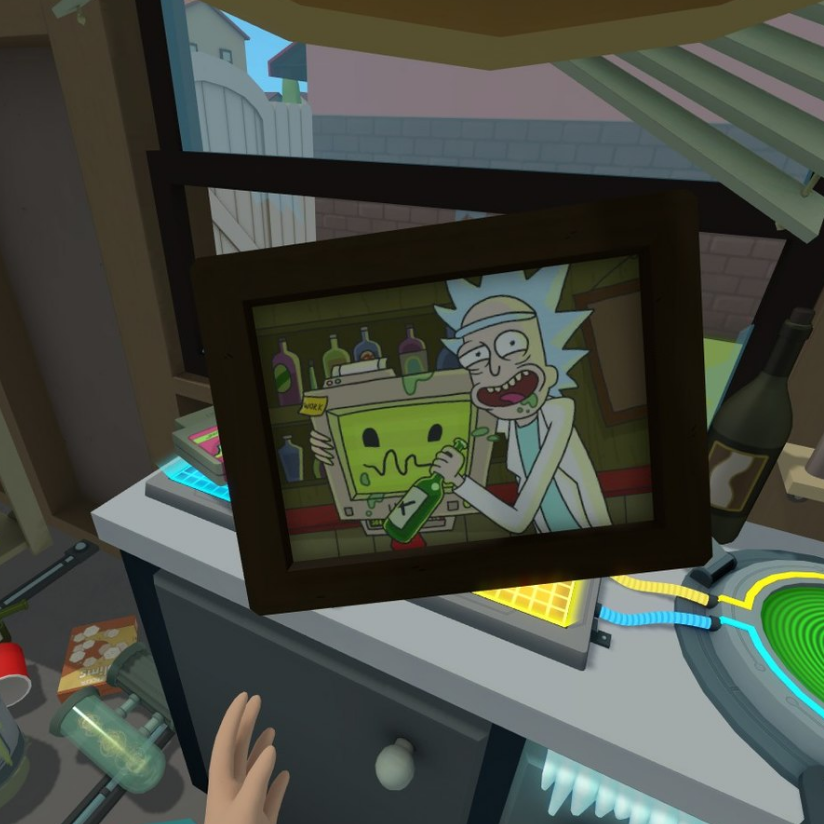 szynka013's tweet photo. Job Bot from Job Simulator and Rick were drinking together. This is the coolest thing I have ever seen in VR game! π
@OwlchemyLabs @RickandMorty #JobSimulator #RickandMorty #VirtualRickality #VR https://t.co/W2G9MjzEr0