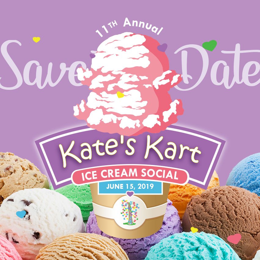 Plans are underway for our 11th Annual Ice Cream Social on June 15, 2019. Mark your calendars now!
We're currently looking for sponsors...please email (info@kateskart.org) or comment below if you'd like more information.