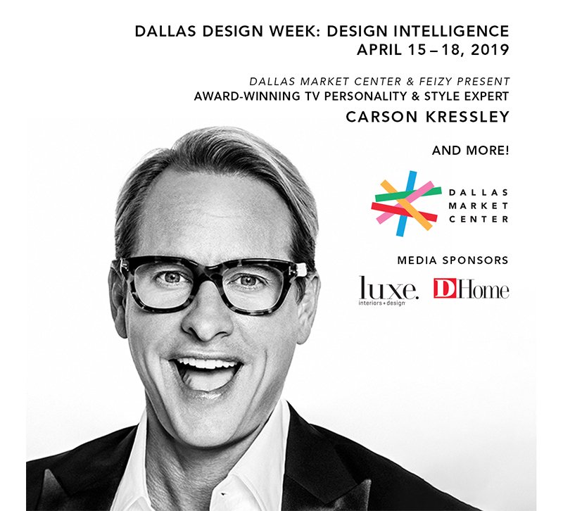 FLD_mag's tweet image. @CarsonKressley will be appearing at #DallasDesignWeek next month. #news furniturelightingdecor.com/carson-kressle…