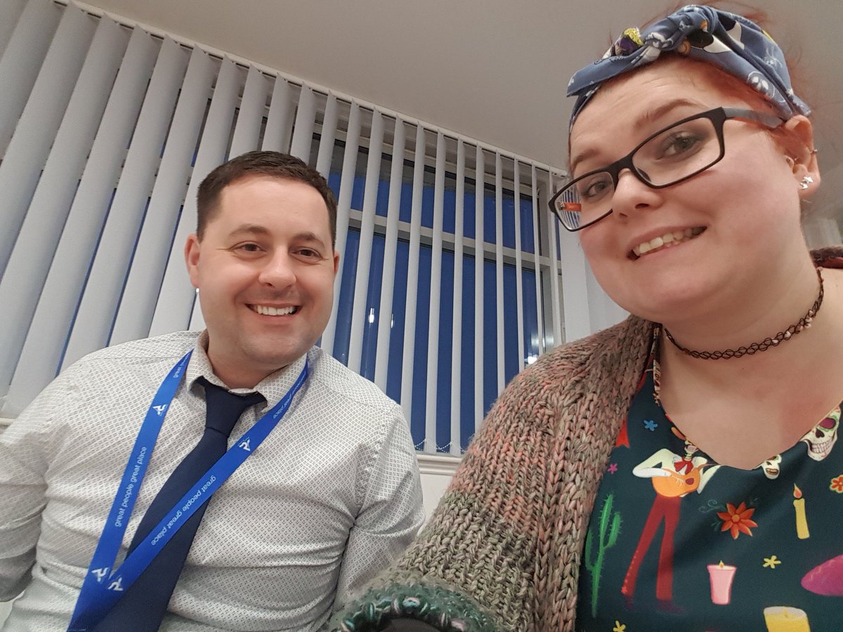 MrsBASN's tweet image. Me and Mr Kingsmill on #Visualstress training tonight! Thanks to @AngusASN for the great course!