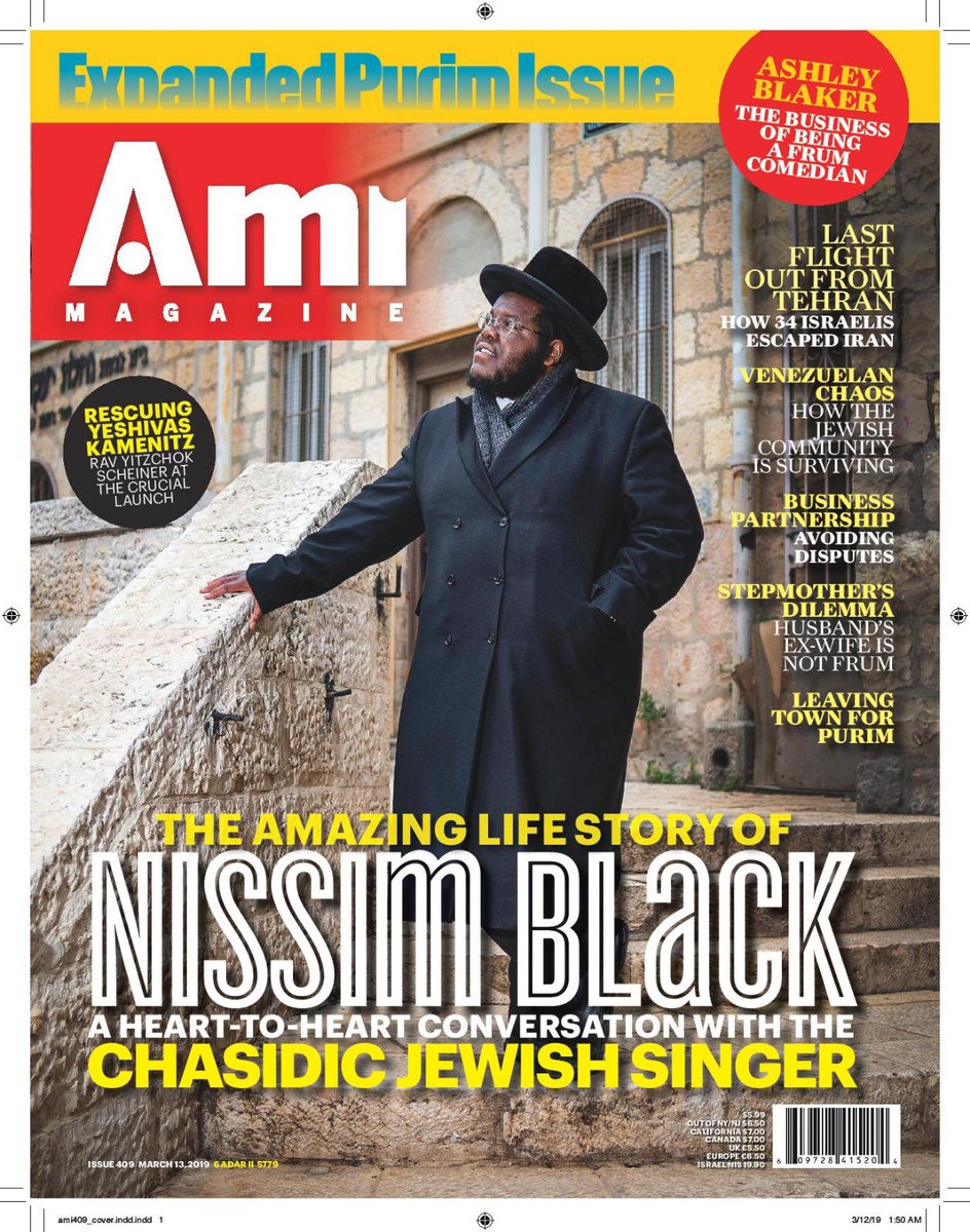 midnightrabbi's tweet image. Awesome good news, helped @nissimofficial feature on the Cover Story Of @ami_magazine expanded #Purim #inspired edition! 
Buy, read, share &amp;amp; book with Booking@nissimofficial.com ! 
#kiddushHashem #nissim #nissimblack #journey #lifestory #amimagazine #instagood #inspiring #booknow