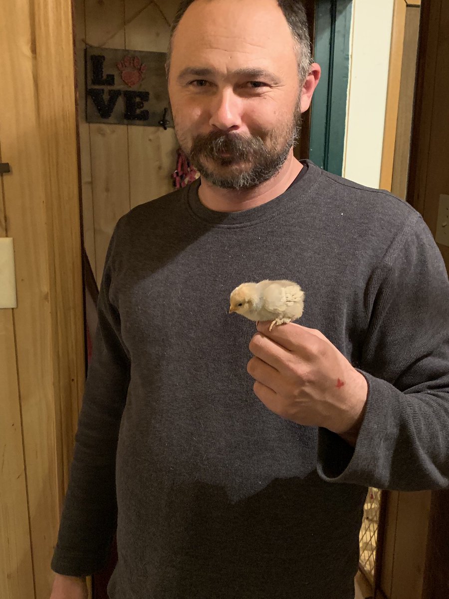 Lol he was so thrilled to pose for this picture...