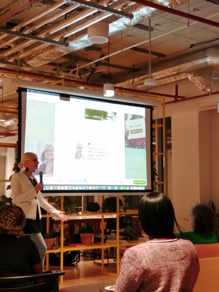 IdentityExperts's tweet photo. We're at @WeWorkUK St Peter's Sq hosting the #AchieveHer launch and we couldn't be happier with the group in attendance...and we've only just begun! @itsherstorycic https://t.co/pF6m5A3kzk