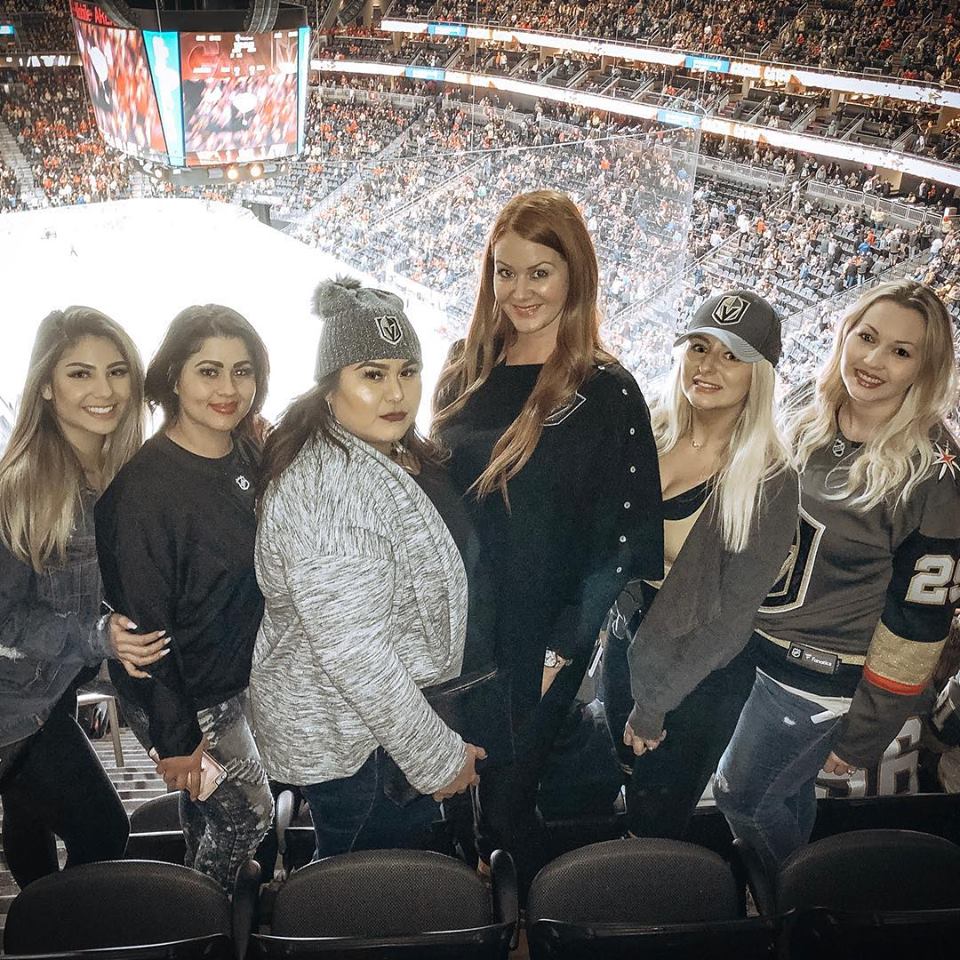 Watcing the <a href="/GoldenKnights/">Vegas Golden Knights</a>  beat Canada with my amazing team of Wedding Planners! #GoKnightsGo #LasVegas #VegasBorn #vegasgoldenknights