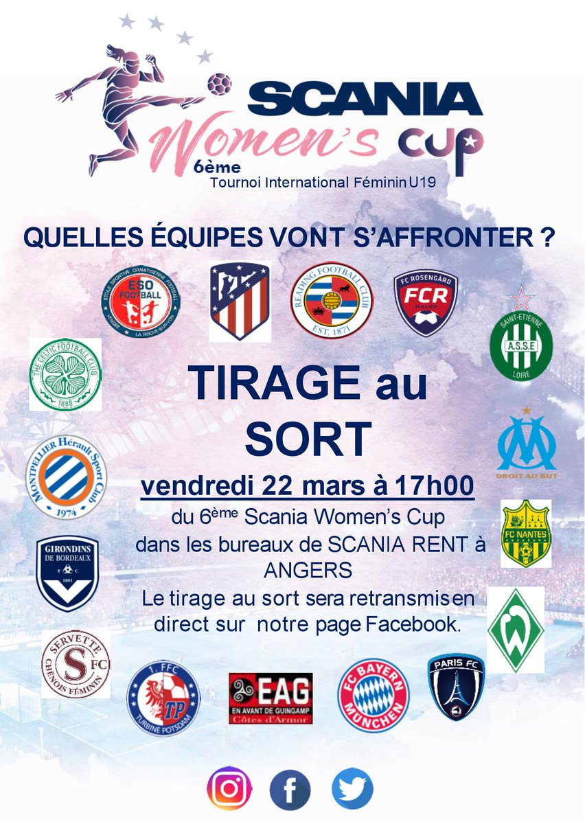 TIF20181's tweet photo. Tirage au Sort du 6ème SWCup 2019 le vendredi 22 mars à partir de 17h, présentation des chapeaux dans les jours à suivre. https://t.co/782bP9g63r