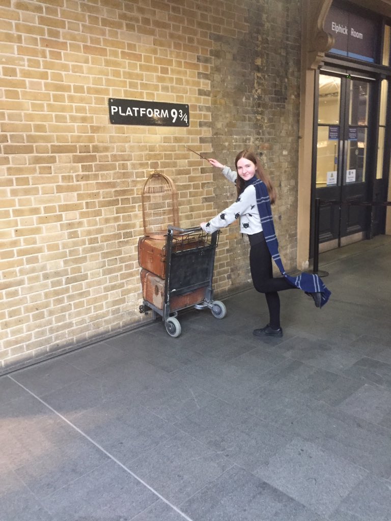 MrsMcGeehan's tweet photo. Sorry @StAndrewsRCSec we have decided to enrol at Hogwarts!! #London #STEMtrip https://t.co/m29RxaxzyS