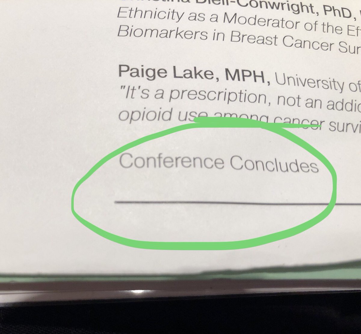 K_BasenEngquist's tweet photo. 1 of 2: Wow, I think this means I’m now president of @ASPrevOnc! 😀 thank you to @peterkanetsky #ASPO2019 was a great conference - I enjoyed taking with you in person and on Twitter! Safe travels home! https://t.co/kTwoc0oahl