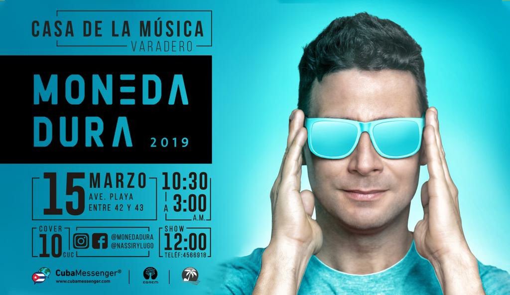 MonedaDura's tweet photo. Nos vemos este viernes en la Casa de la Música de #Varadero 🔥🔥🔥 
@NassiryLugo #MonedaDura https://t.co/FWXLFV8QB9