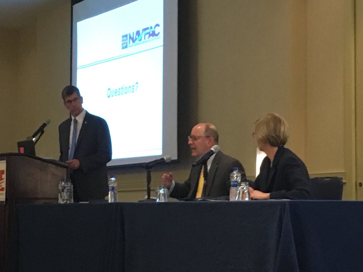 SAME_National's tweet photo. Afternoon sessions underway at #SAMEDOD with presentations from @NAVFAC @USGSA @fema and @USACEHQ Civil Works. https://t.co/bETsaO7jfq