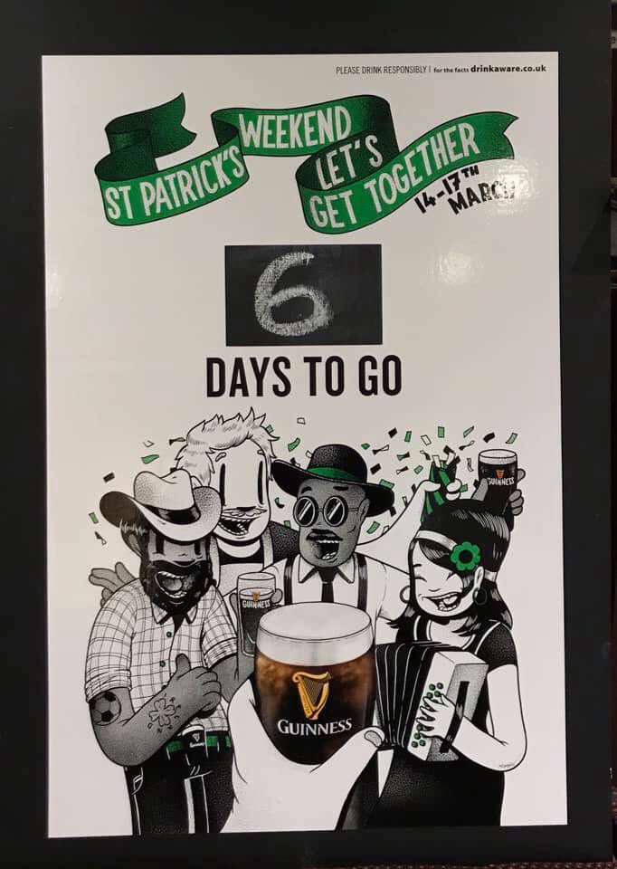 Northpourltd's tweet photo. St Patrick’s day ☘️ 🍻 #stpatricksday #Guinnness #hophouse13  #Morepour https://t.co/PnRxp8xNVQ