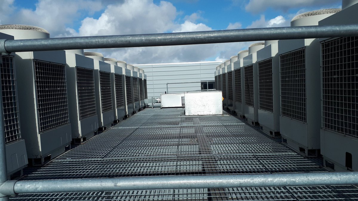 Today's inspection of AC plant, looking very military like!