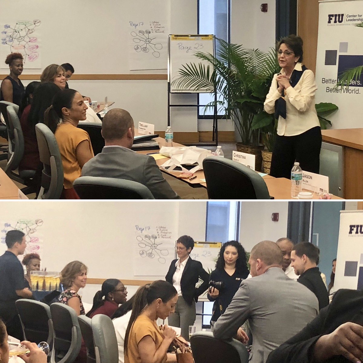 mdcps_profdev's tweet photo. We are proud  to present  recent graduates of the Principal Leadership Development Program at FIU.  The program utilizes educational research with a core focus on delivering results to provide support to 3rd-year Principals. @jldotres @fiulead 
#PrincipalInduction #leadership https://t.co/HVmYg9BrMd