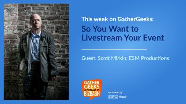 davidadler's tweet photo. Podcast: So You Want to Livestream Your Event (Episode 138) https://t.co/Is5hZ7J8Qn #BizBash #GatherGeeks @thewordista  @scottmirkin  @esmproductions  #ESMProductions https://t.co/uf4yZoNt21