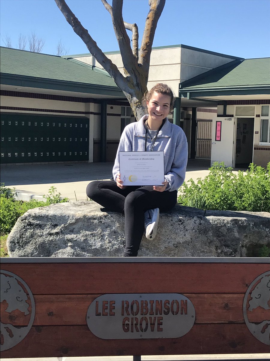 bchs_debate's tweet photo. Genevieve Dietz has earned the degree of Excellence!!! #150Points https://t.co/scmJySYYsS