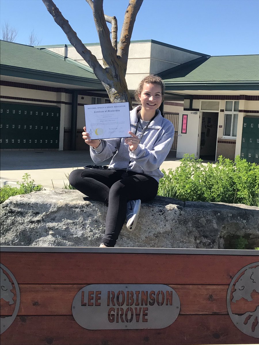 bchs_debate's tweet photo. Genevieve Dietz has earned the degree of Excellence!!! #150Points https://t.co/scmJySYYsS