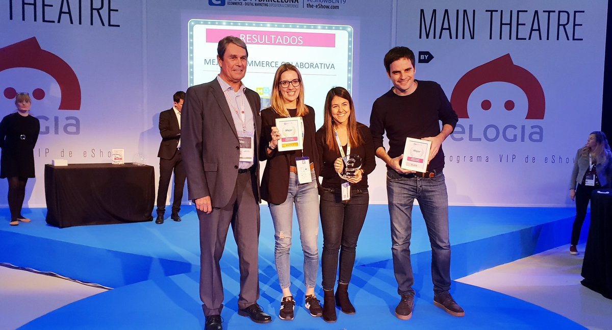 Mejor Ecommerce colaborativa para <a href="/moomsapp/">MOOMS</a> 
¡Felicidades! 
#eAwardsBCN19 #eShowBCN19