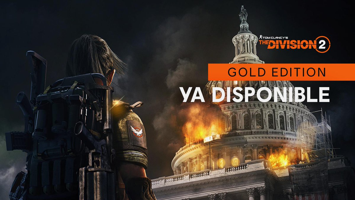 UbisoftLatam's tweet photo. ⚠️ ¡Atención agentes con acesso anticipado! ⚠️
¡Quién ya tiene la versión Gold ya puede jugar HOY #TheDivision2!

Pre-ordena ahora 👉 https://t.co/eZkpzVfgxl https://t.co/YS20aBQ7eu