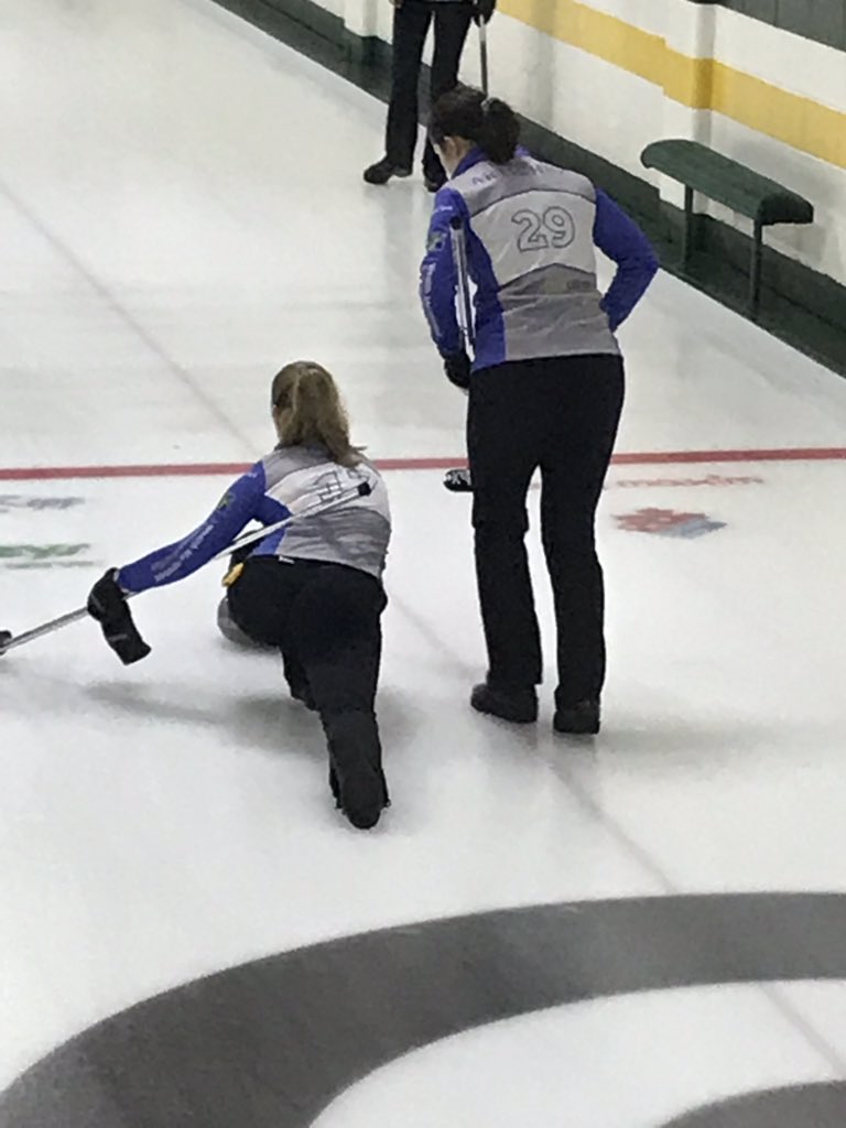 TeamDeschenes's tweet photo. Solid finish to the round robin and we secure our spot in the finals of the @CurlON_ U18 Provincial Championship game. Shout out to our spare Grace Cave for playing in today’s game! @manotickcurling @rideaucurling @RunbackCurling @HardlineCurling 🥌 https://t.co/Vm1cfsqhuf