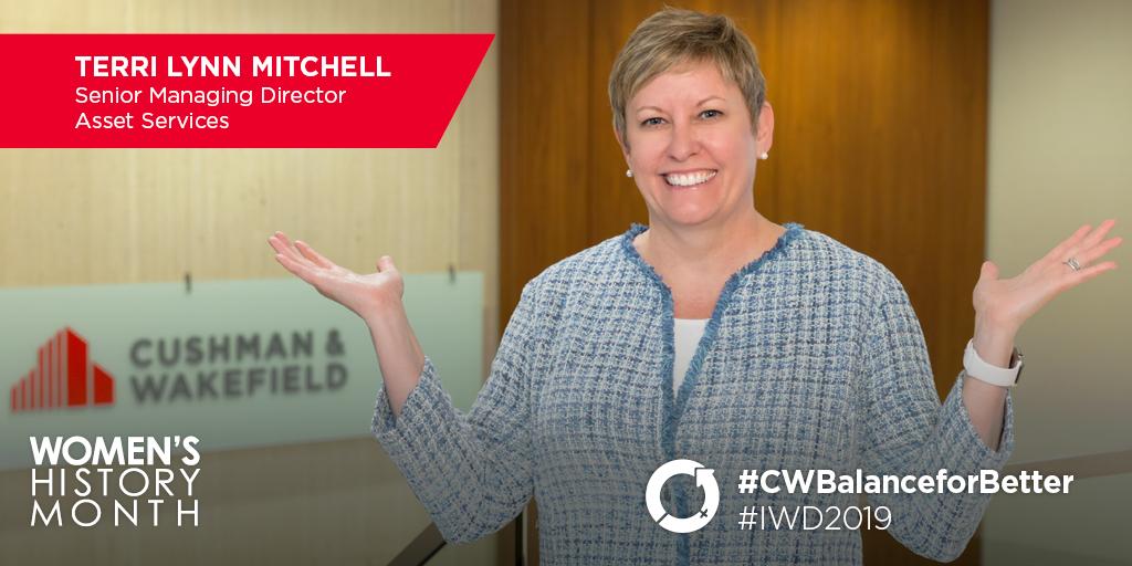 CushWakeUS's tweet photo. “Women bring immense value – and our clients see that value in the different perspectives that our diverse teams bring to their businesses," says Terri-lynn Mitchell #CWassetservices senior managing director. Read more >>  https://t.co/l7r0nWPe3q #CWBalanceforBetter @cushwakeMSP https://t.co/Jl31gYJl6E