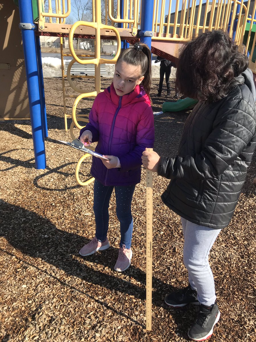 BouchardMrs's tweet photo. Mission Accomplished!  We successfully evaluated the safety of our current playground.  We will use this data to help us in the next stage of Operation New Playground at Hale.  #halepackstrong #weare54 #schaumburgparkdistrict #weloveproblembasedlearning https://t.co/WwFDZ0exvb