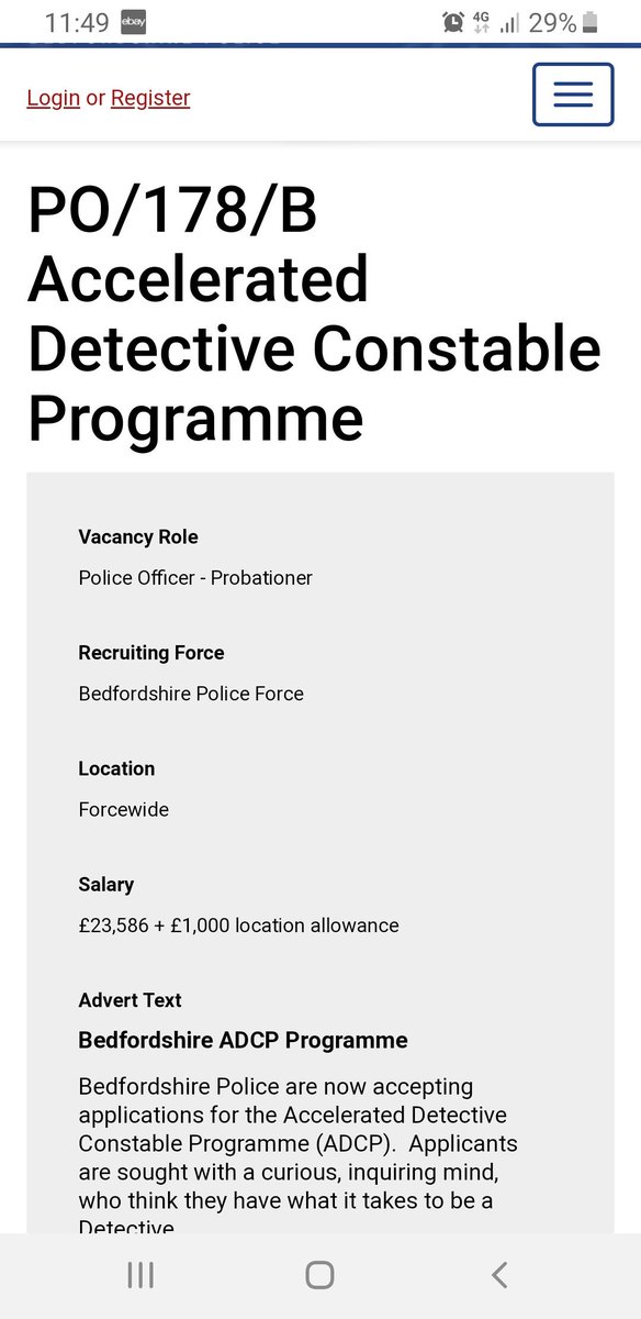 dpattni's tweet photo. @labour @ConHome @SadiqKhan  you wonder why you have less people joining the police when you pay them the same as an assistant in greggs https://t.co/N8pxDgTuVQ