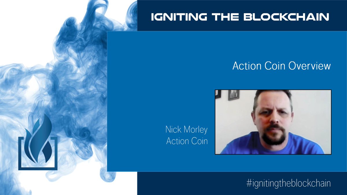 IgniteTheBlock's tweet photo. Action Coin will be a clone of NXT. Nick Morley joins @thecryptowoman  to talk about the pre-sale and give an overview of the project including how the tokens will work and an outlook for future growth.

https://t.co/xycbWOYHmB https://t.co/p2x9yJY2hI