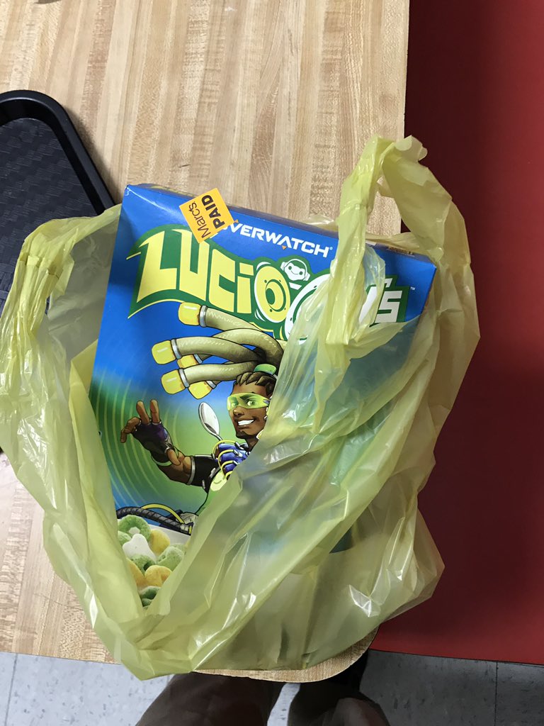 CandiedGears's tweet photo. Having a friend who works at Marc's is fucking amazing!! #overwatch #lucioos https://t.co/eOnlVqlAfi