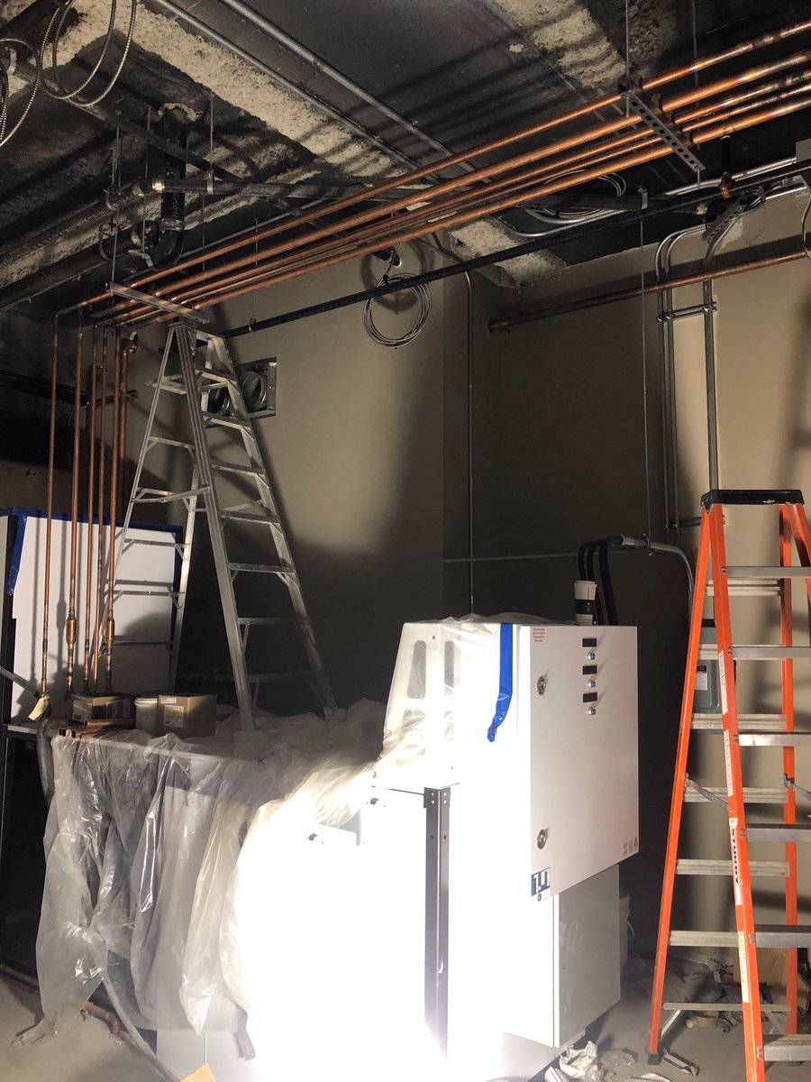 icemastersyeti's tweet photo. So close, another day of burning pipe and this bad boy is ready for start up! #yyc #yycserviceprovider #serviceprovider #refrigeration #processrefrigeration #distillery #skilledtrades #keepingthingscool https://t.co/jASZcUiDl1