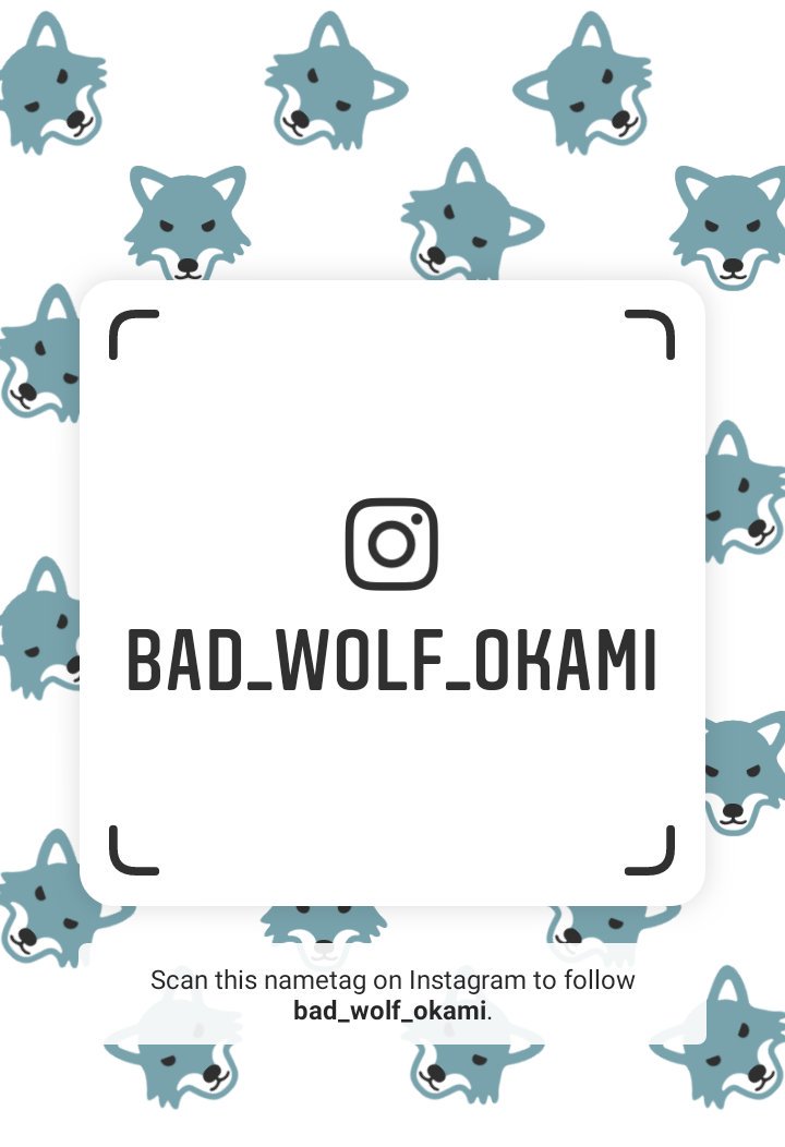 BADWOLF710's tweet photo. Follow me on Instagram! Username: bad_wolf_okami
https://t.co/uT2XCa788B https://t.co/TsyaACYqiq