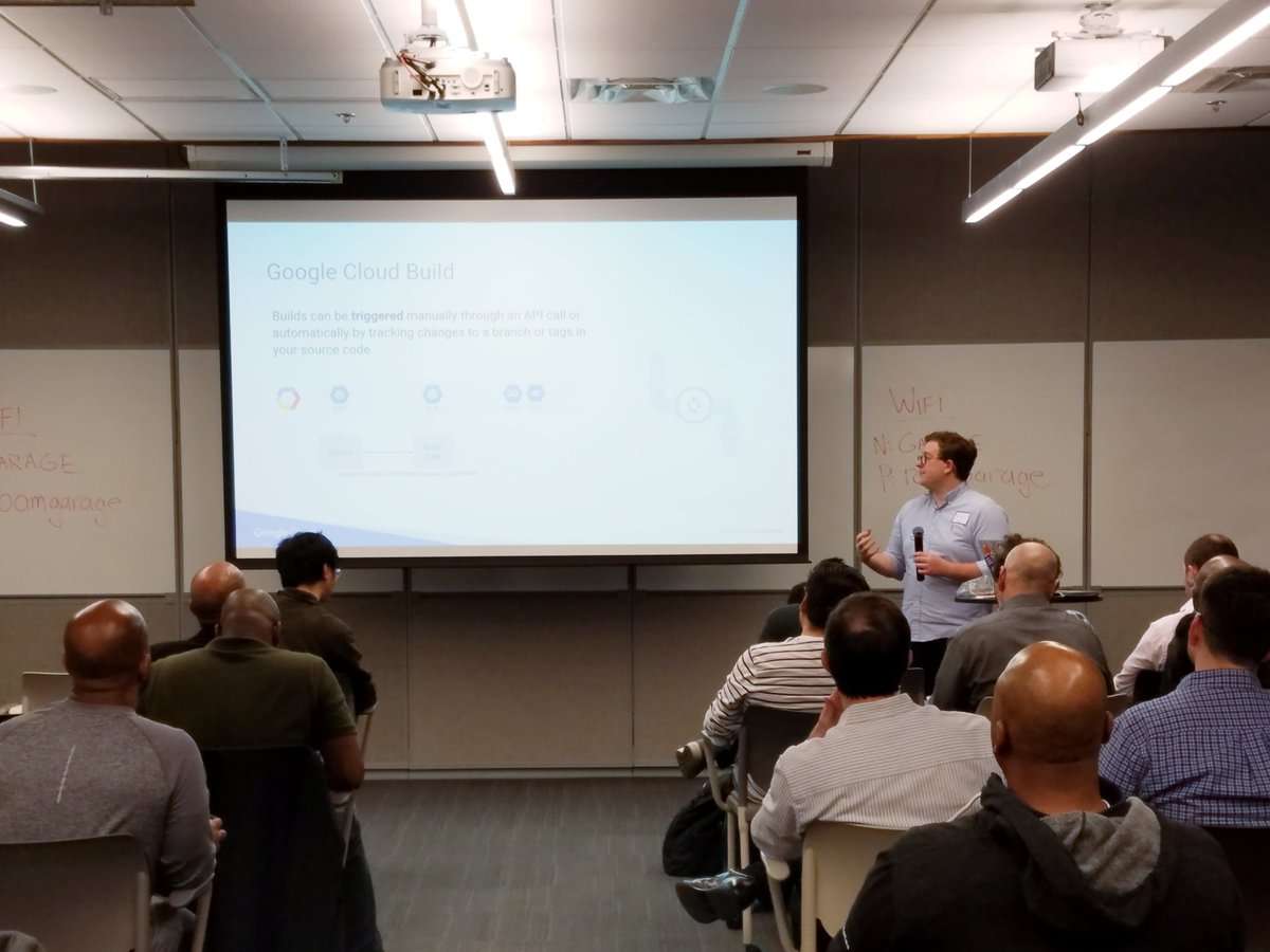 DevinTisdale's tweet image. Andrew Levine from @Google, speaking with @GridDynamics #DynamicTalks community in ATL! #GoogleCloud
