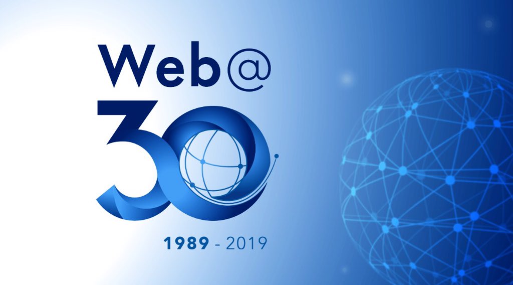 steverosembert's tweet image. 1989 - 2019 : le Web soufle 30 bougies !

 #MyWeb30 #Web30⁠ ⁠ #WorldWideWebDay #steverosembert #ForTheWeb⁠ ⁠