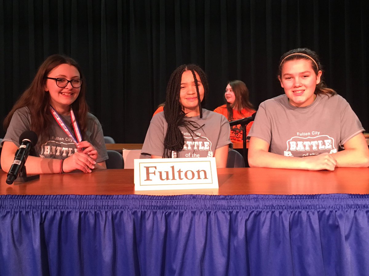fultonjrraiders's tweet photo. Congratulations to our Oswego County Battle of the Books team, “Bookaholix” on their second place finish!!! #fultonraiders https://t.co/bhIr8sU8HZ