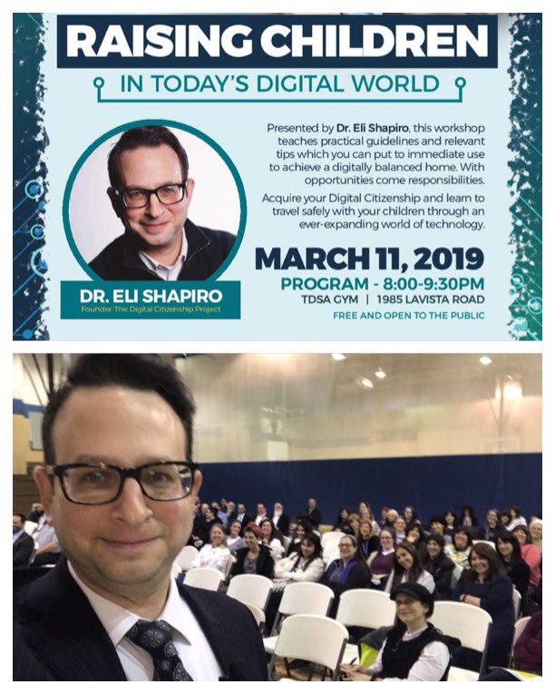 Great speaking in #Atlanta for <a href="/TorahDayATL/">Torah Day School Atl</a> <a href="/bethjacob_ATL/">Beth Jacob Atlanta</a> and so many others! #DigitalCitizenship #Parenting #Technology